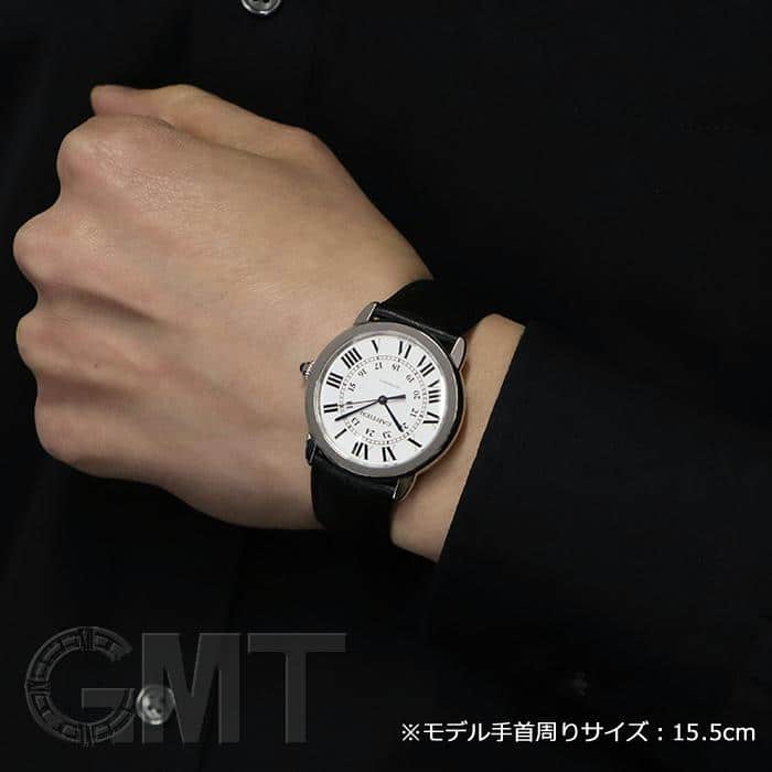 新品)CARTIER カルティエ ロンドソロ シルバー 36mm WSRN0021（商品ID