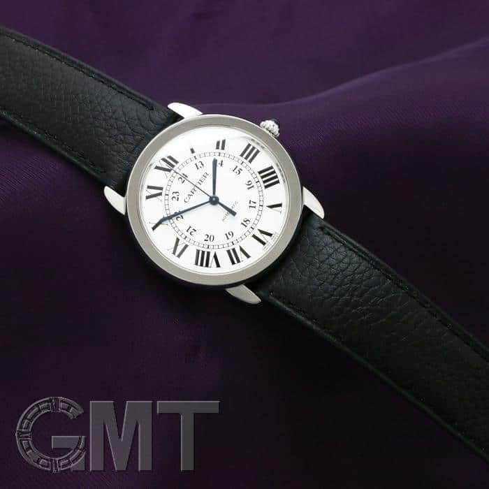 新品)CARTIER カルティエ ロンドソロ シルバー 36mm WSRN0021（商品ID