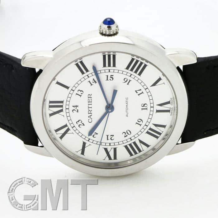 新品)CARTIER カルティエ ロンドソロ シルバー 36mm WSRN0021（商品ID