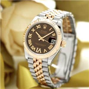 ROLEX ロレックス デイトジャスト 278271 チョコレート ローマ VIダイヤ ジュビリーブレスレット メイン
