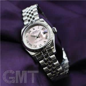 ROLEX ロレックス デイトジャスト 179174 ピンク ローマ メイン