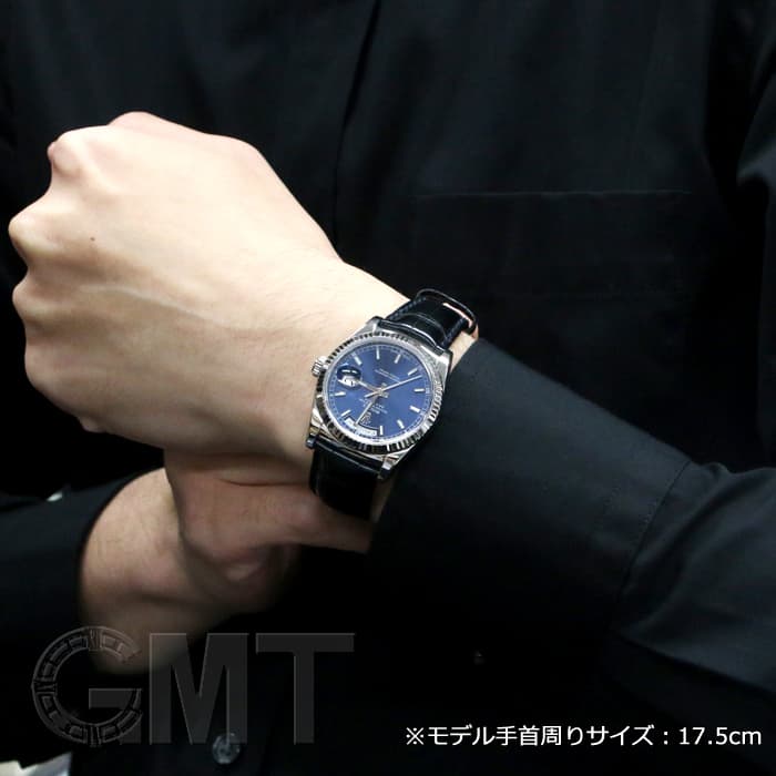 中古)ROLEX ロレックス デイデイト 118139 ブルー ランダム