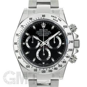 ROLEX ロレックス デイトナ 116520 ブラック 鏡面バックル メイン