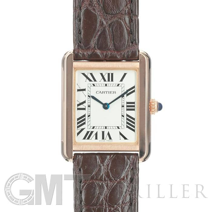 中古)CARTIER カルティエ タンク ソロ SM W5200024 ピンクゴールド