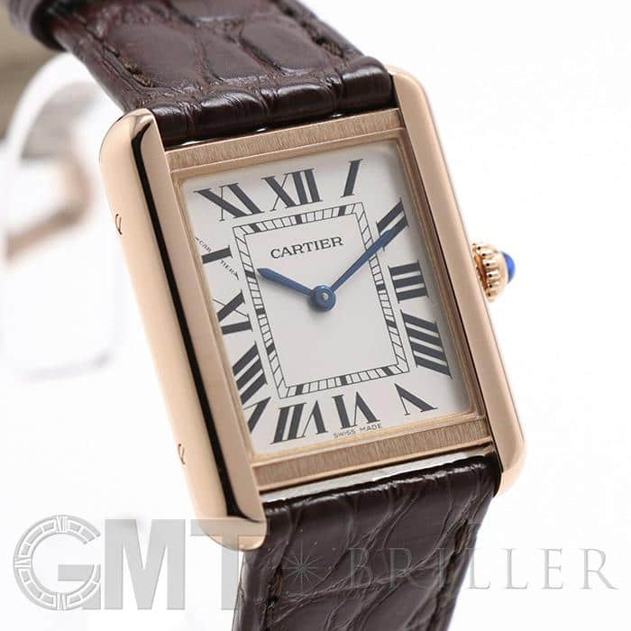 中古)CARTIER カルティエ タンク ソロ SM W5200024 ピンクゴールド