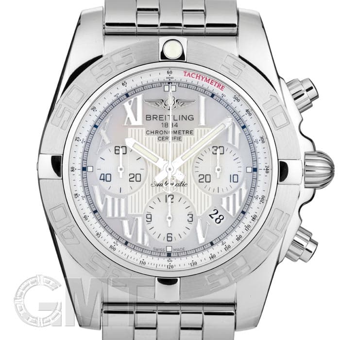 新品)BREITLING ブライトリング クロノマット 44 A012A91PA パール 