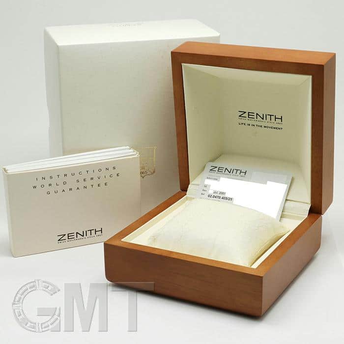 中古)ZENITH ゼニス エル・プリメロ レインボーフライバック 02.0470