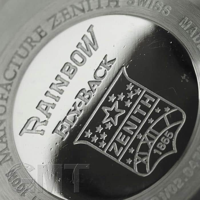 中古)ZENITH ゼニス エル・プリメロ レインボーフライバック 02.0470