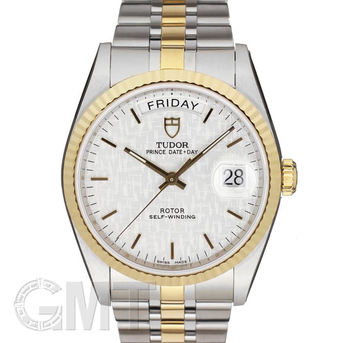 新品)TUDOR チューダー プリンス デイトデイ 76213 シルバーモザイク