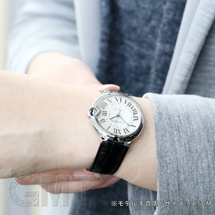 新品)CARTIER カルティエ バロンブルー 36mm W69017Z4（商品ID