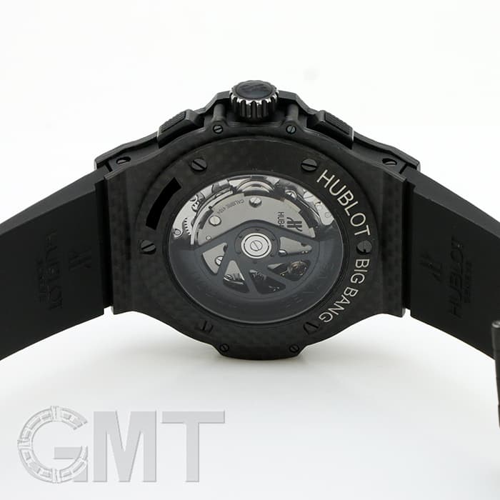 中古)HUBLOT ウブロ ビッグバン オールブラック カーボン 301.QX.1724