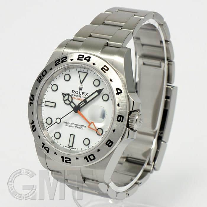 中古)ROLEX ロレックス エクスプローラー II 216570 ホワイト（商品ID