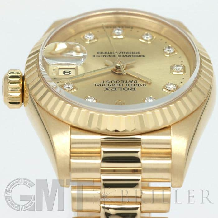 ROLEX ロレックス ウォッチ デイトジャスト 時計 79178G 腕時計
 イエローゴールド シャンパンゴールド文字盤 自動巻き レディース【中古】 ROLEX（ロレックス） デイトジャスト 79178G A番 時計 レディース