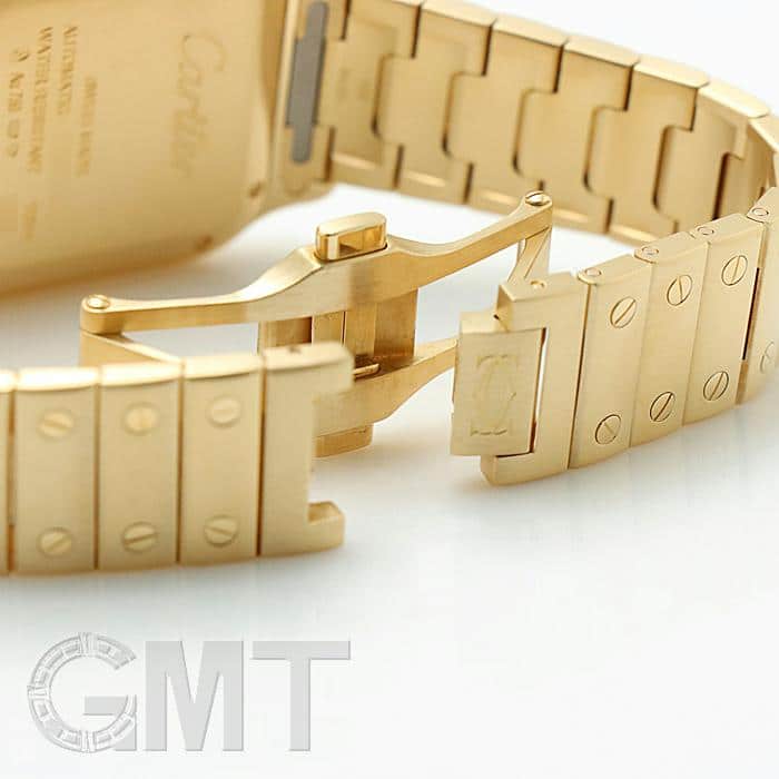 美品　カルティエ　サントス ドゥ ゴールド金具 中古)CARTIER カルティエ サントス ドゥ カルティエ MM WGSA0010