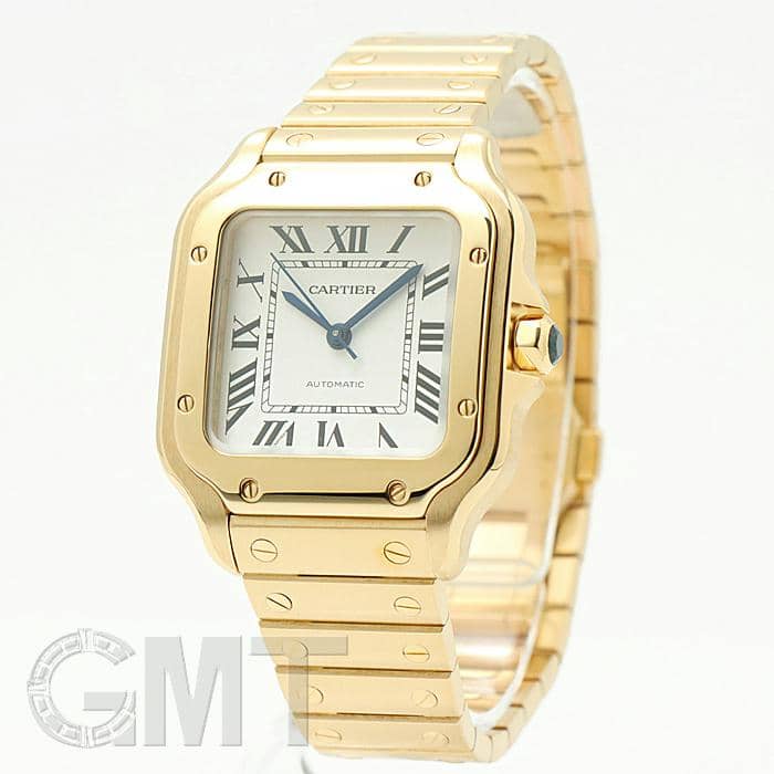 中古)CARTIER カルティエ サントス ドゥ カルティエ MM WGSA0010