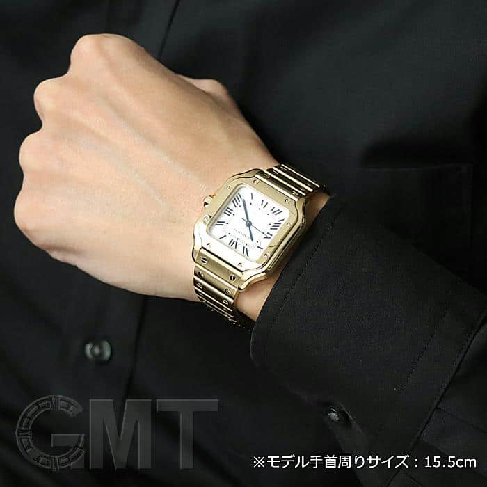 中古)CARTIER カルティエ サントス ドゥ カルティエ MM WGSA0010