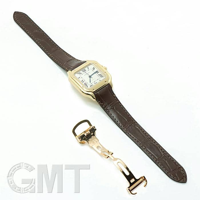 中古)CARTIER カルティエ サントス ドゥ カルティエ MM WGSA0010