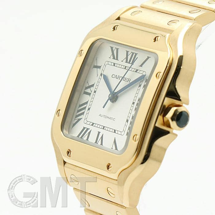 中古)CARTIER カルティエ サントス ドゥ カルティエ MM WGSA0010