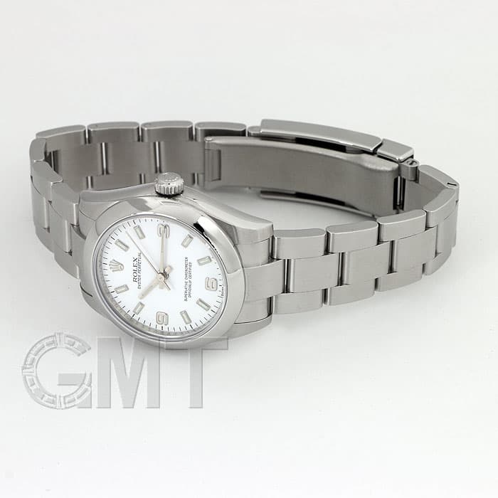 中古)ROLEX ロレックス オイスターパーペチュアル 177200 ホワイト 369