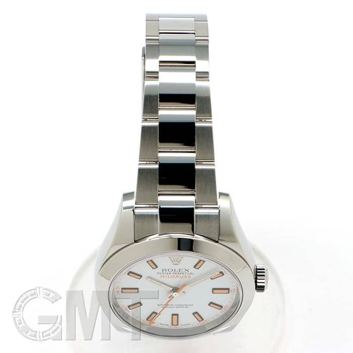 中古)ROLEX ロレックス ミルガウス 116400 ホワイト（商品ID