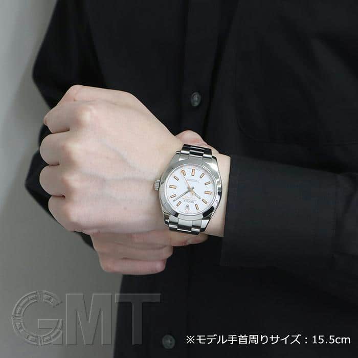 中古)ROLEX ロレックス ミルガウス 116400 ホワイト（商品ID