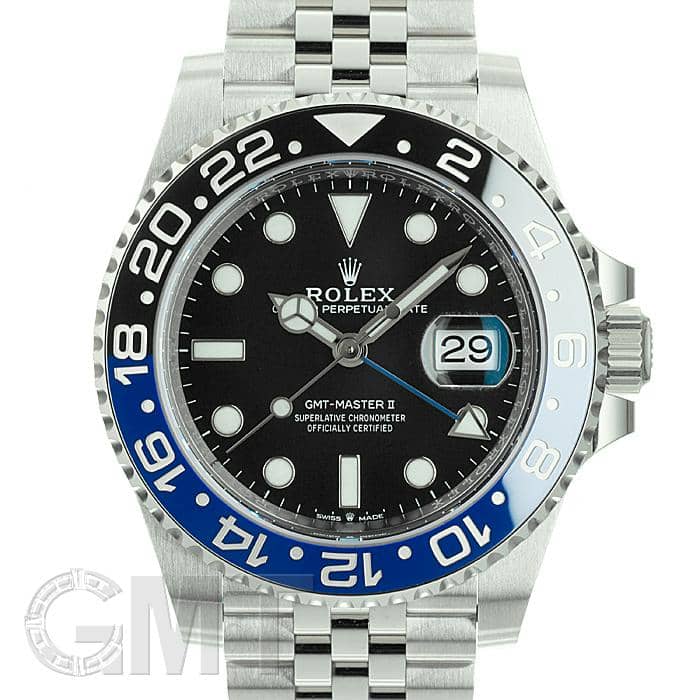 中古)ROLEX ロレックス GMTマスター II 126710BLNR ジュビリー