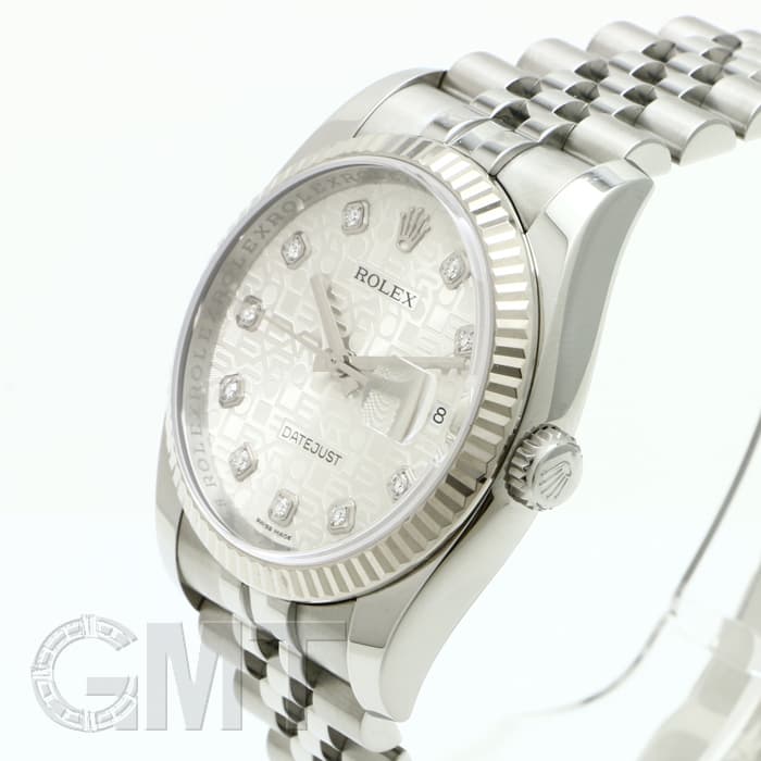 中古)ROLEX ロレックス デイトジャスト 116234G シルバー