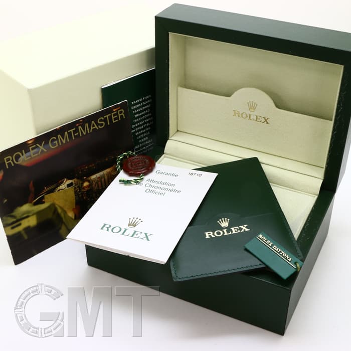 未使用)ROLEX ロレックス GMTマスター Ⅱ 16710 ブラック（商品ID