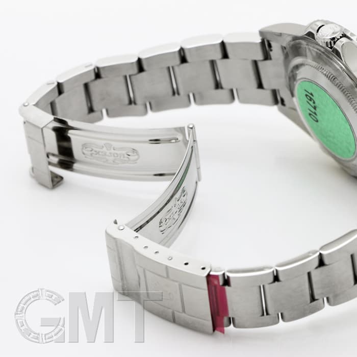 未使用)ROLEX ロレックス GMTマスター Ⅱ 16710 ブラック（商品ID
