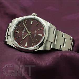 ROLEX ロレックス オイスターパーペチュアル 39 114300 レッドグレープ メイン