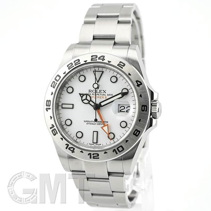 中古)ROLEX ロレックス エクスプローラー II 216570 ホワイト（商品ID