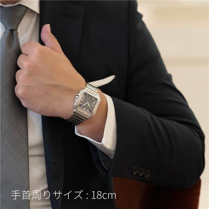 中古)CARTIER カルティエ サントス ドゥ カルティエ LM WSSA0030