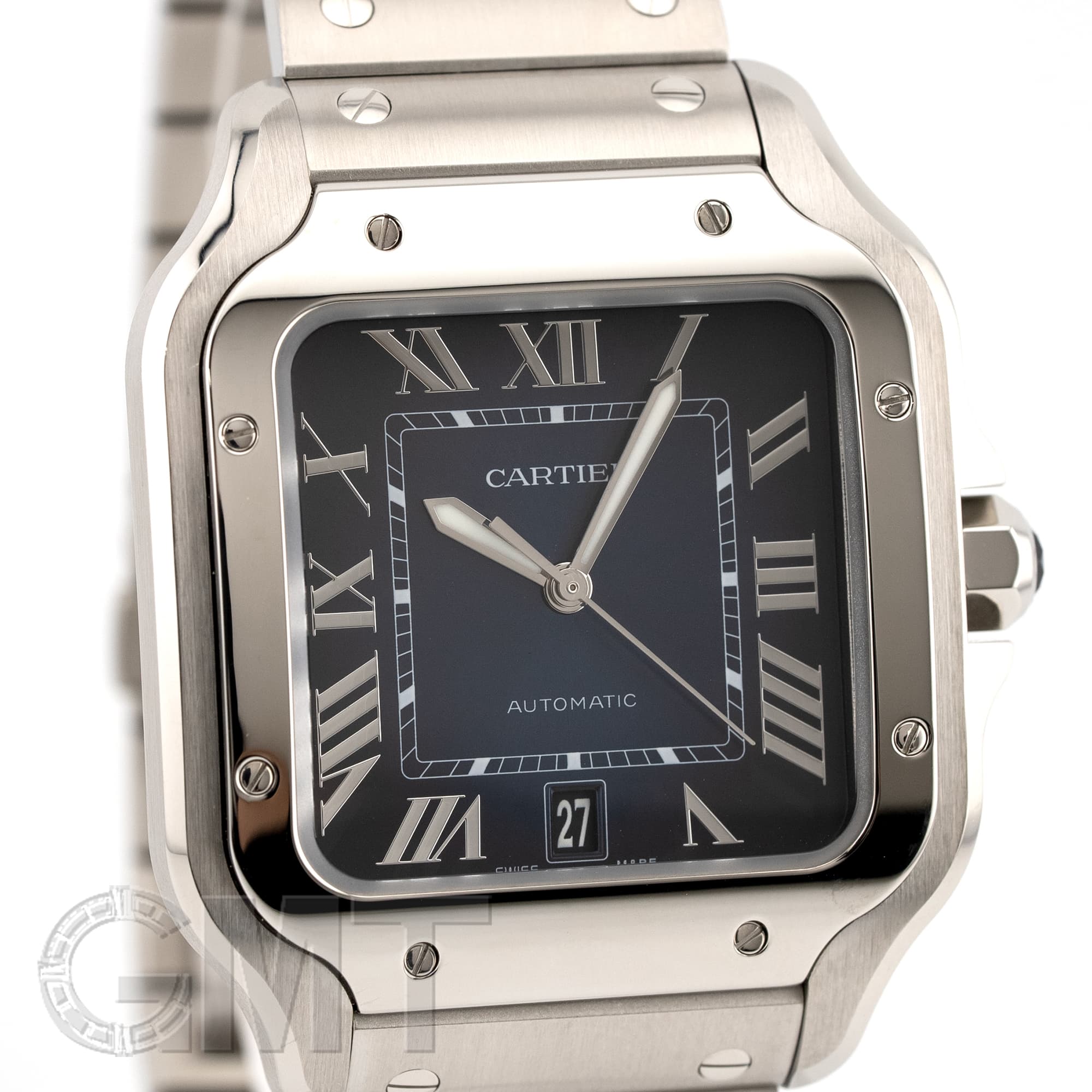 中古)CARTIER カルティエ サントス ドゥ カルティエ LM WSSA0030