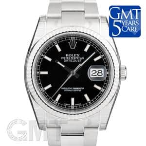 ROLEX ロレックス デイトジャスト 116234 ブラック　オイスターブレスレット メイン