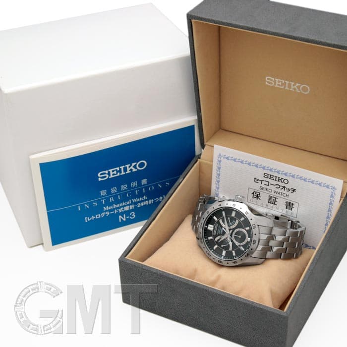 中古)SEIKO セイコー メカニカル GMT SARN001（商品ID：3000007215640）詳細ページ |  腕時計のGMT｜中古ブランド時計の販売買取も。ロレックス買取強化中