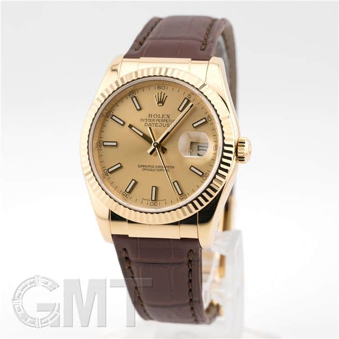 中古)ROLEX ロレックス デイトジャスト 116138 シャンパン（商品