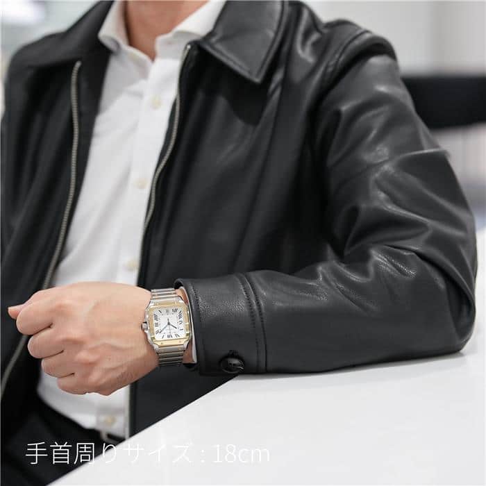 中古)CARTIER カルティエ サントス ドゥ カルティエ LM W2SA0009（商品