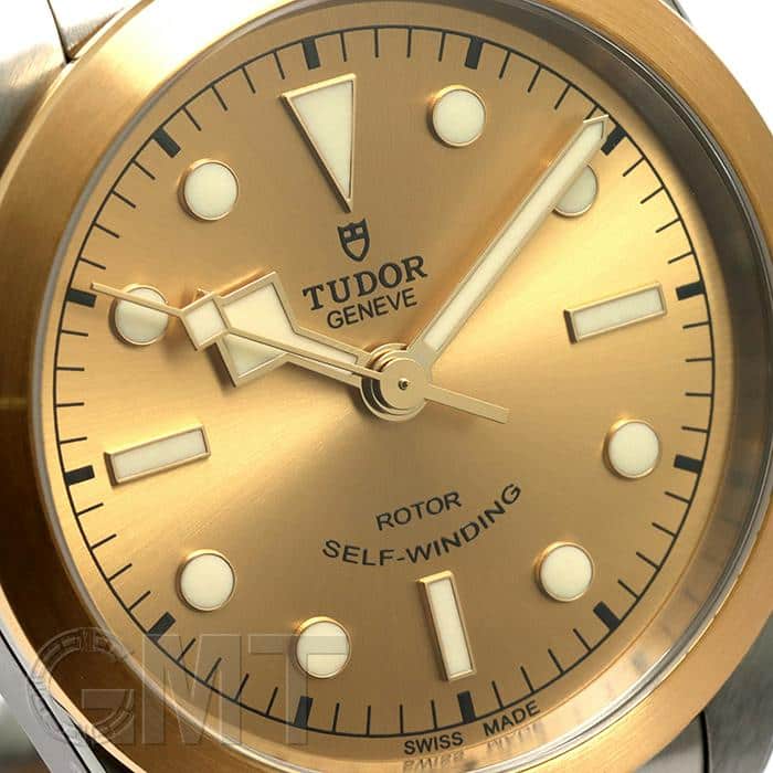 新品)TUDOR チューダー ヘリテージブラックベイ 36 S&G M79503