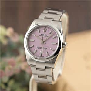 ROLEX ロレックス オイスターパーペチュアル 34 124200 キャンディピンク メイン