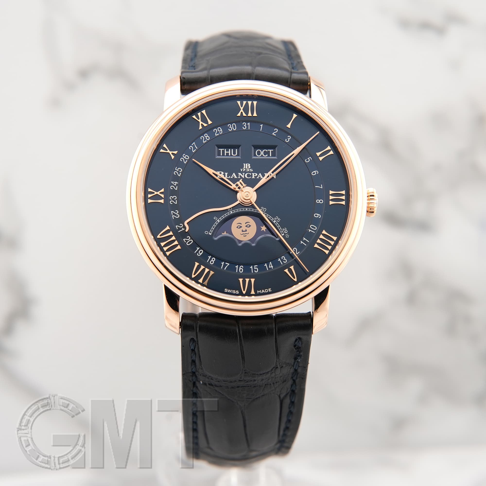 中古)BLANCPAIN ブランパン ヴィルレ コンプリートカレンダー 6654