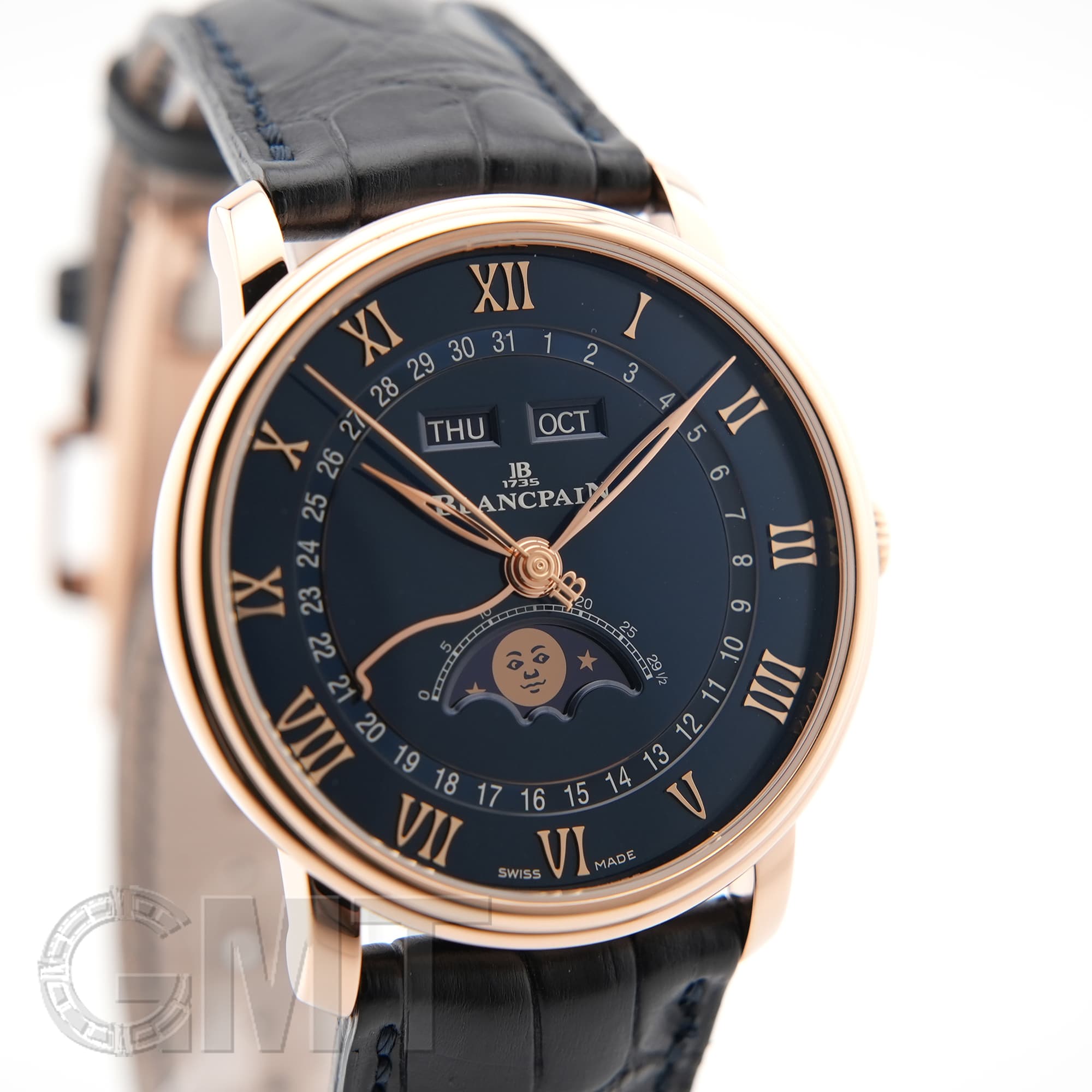 中古)BLANCPAIN ブランパン ヴィルレ コンプリートカレンダー 6654