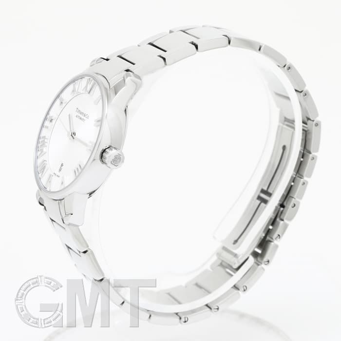 電池交換済 TIFFANY&amp;Co. ティファニー アトラス ドーム Z1830.11.10A21A00A デイト 50m防水 白 ホワイト SS ステンレス レディース クォーツ 【6ヶ月保証】【腕時計】【中古】 新品)TIFFANY & Co. ティファニー アトラス ドーム Z1830.68.10A21A00A