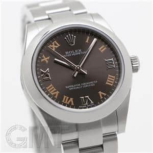 ROLEX ロレックス オイスターパーペチュアル 177200 ダークグレー メイン