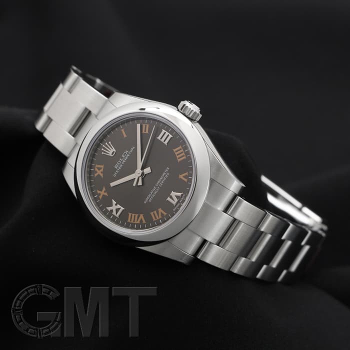 新品)ROLEX ロレックス オイスターパーペチュアル 177200 ダークグレー