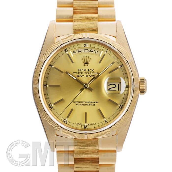 【35％OFF】 中古)ROLEX ロレックス シャンパン（商品ID 18078 デイデイト 健康・医学