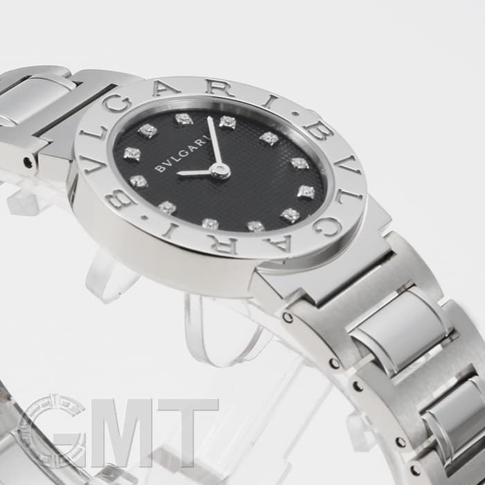 新品)BVLGARI ブルガリ ブルガリ・ブルガリ 26mm 12Pダイヤ ブラック