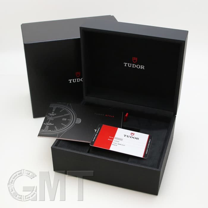 TUCKGATHER CAMIOP 定価57,200円　黒38 1点のみ 中古)TUDOR チューダー スタイル 38mm ブラック 12510（商品ID