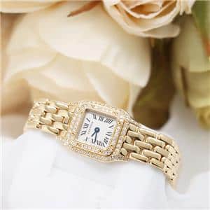 CARTIER カルティエ パンテール ミニパンテール WF3141BP　ベゼルダイヤ イエローゴールド メイン