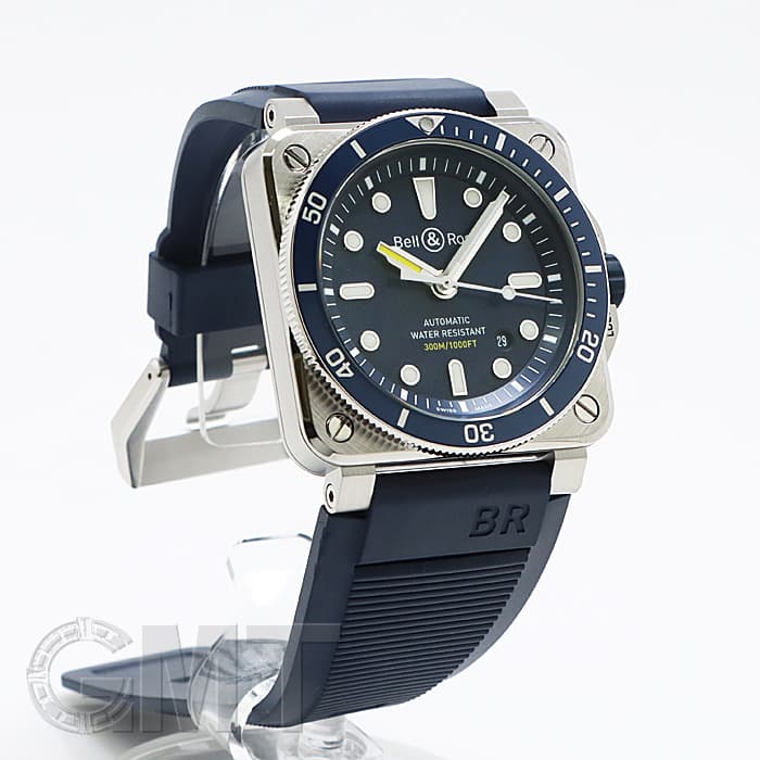 中古)BELL & ROSS ベル&ロス BR 03-92 ダイバー 03-92-D-BU-ST/SRB