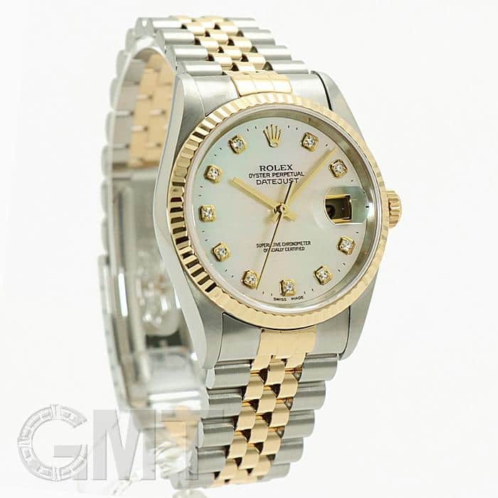 中古)ROLEX ロレックス デイトジャスト 36 16233NG ホワイト